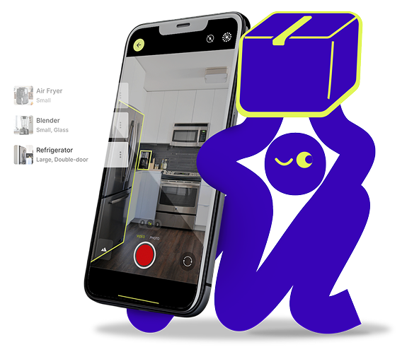 Movana app creating digital inventory for binding vs non-binding estimate