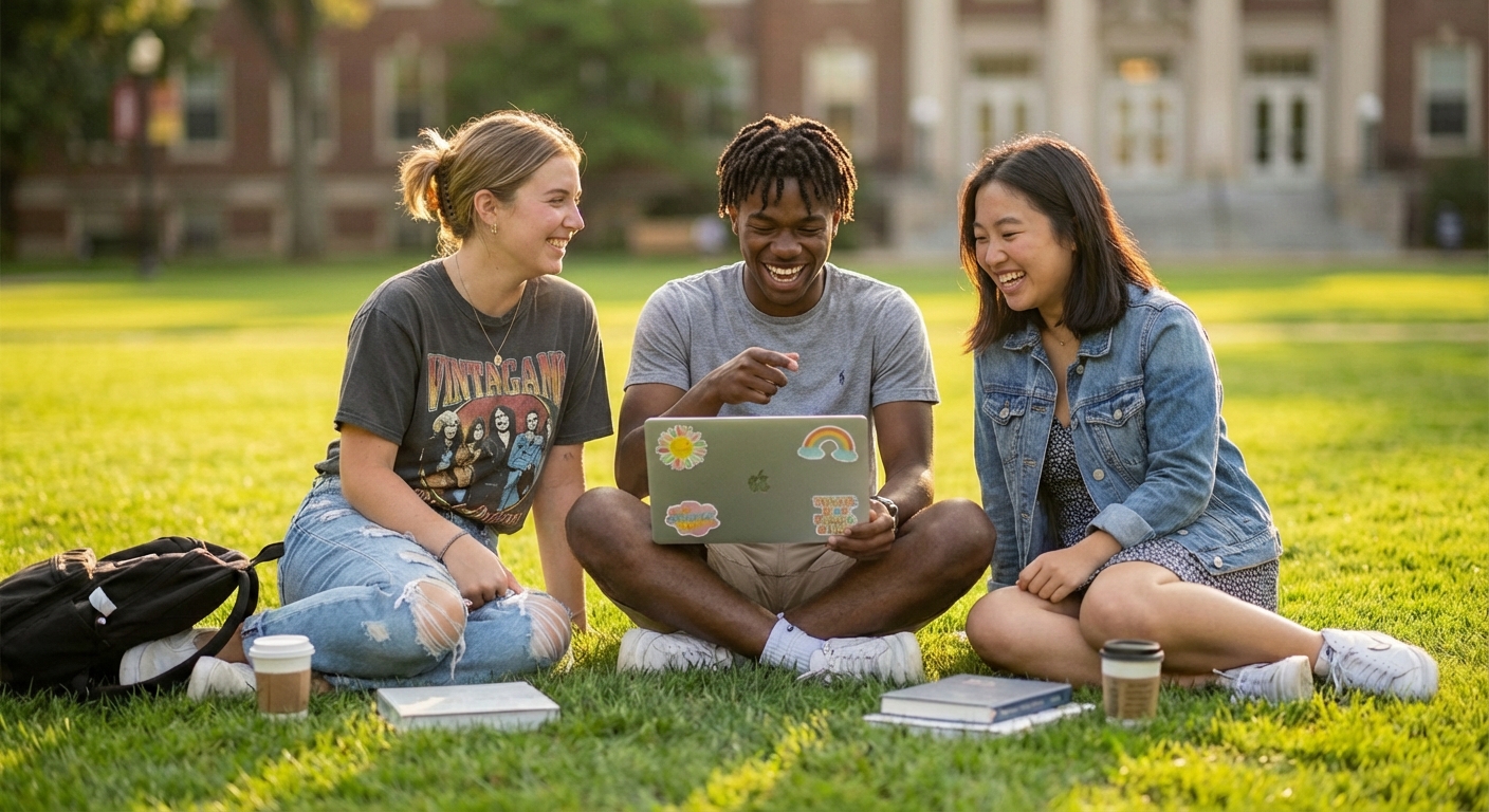 Students moving out of Rutgers University