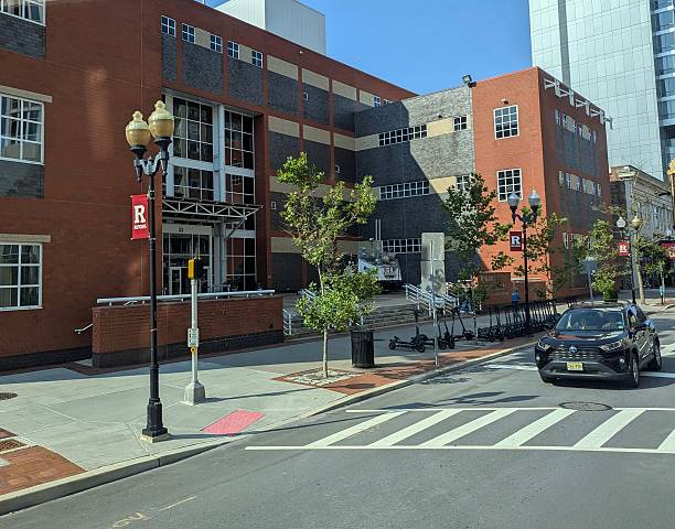 New Jersey college move-out campus spring